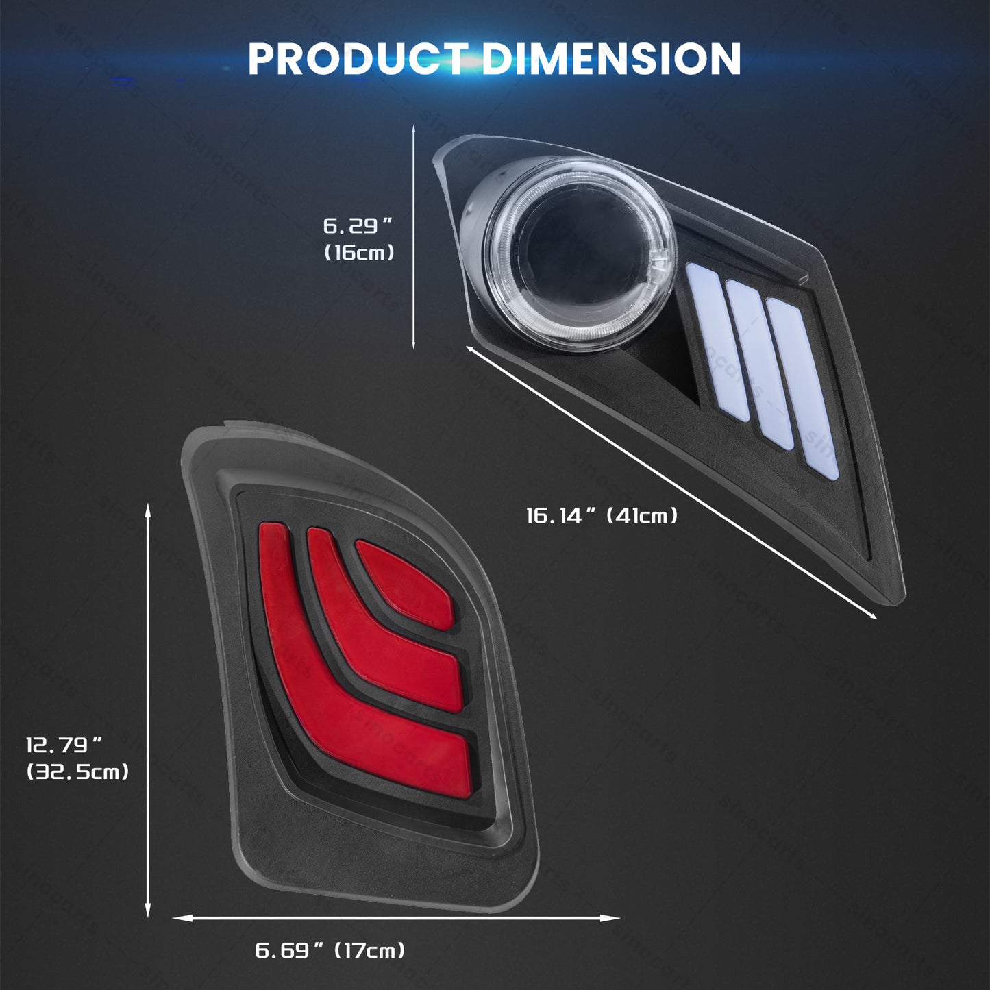 YAMAHA Drive2 2017+ LED Deluxe Light Kit 12-48 volt