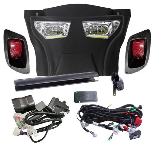 EZ-GO RXV 2016+ Deluxe LED LIGHT WITH BUMPER (Automoive style)  Only 12V