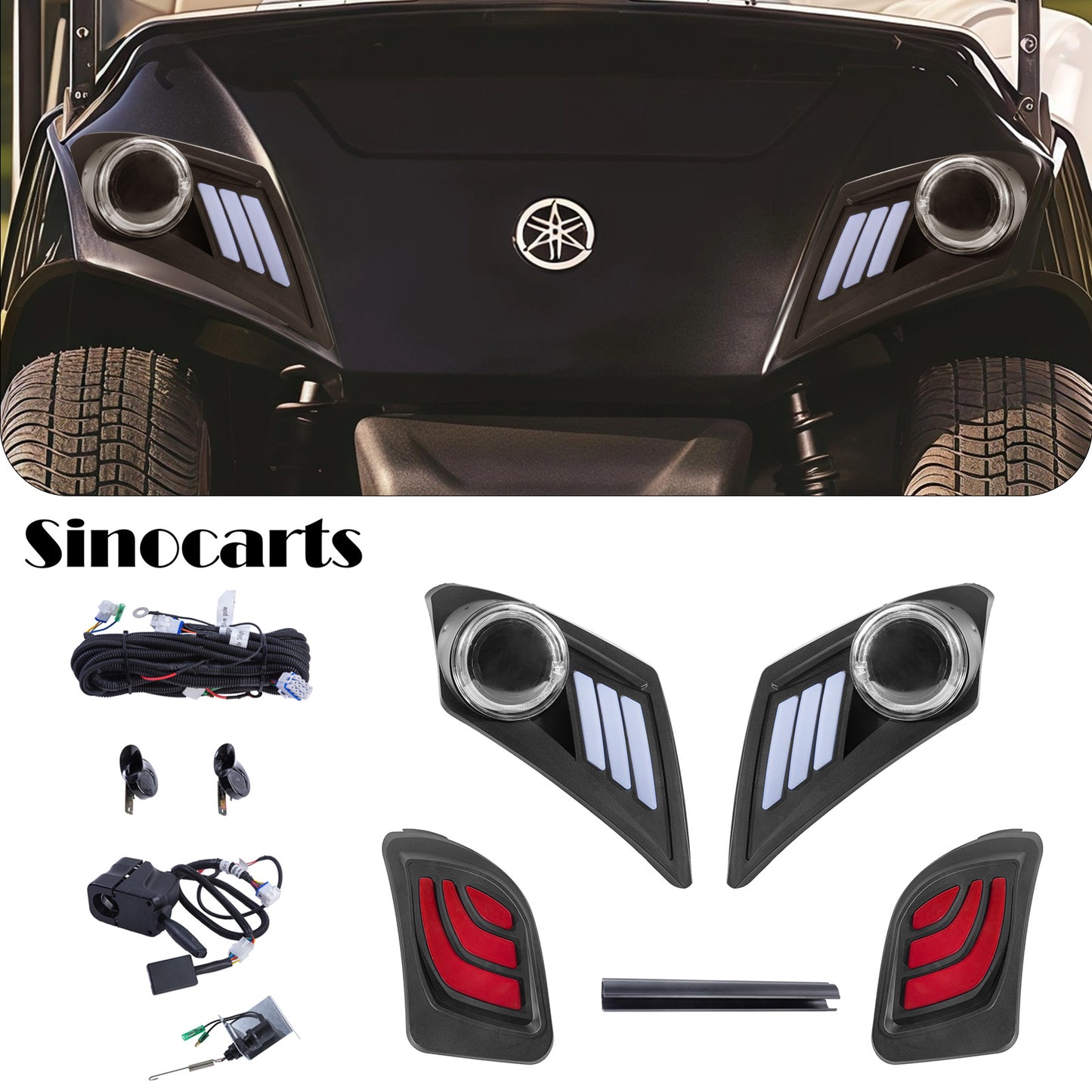 YAMAHA Drive2 2017+ LED Deluxe Light Kit 12-48 volt