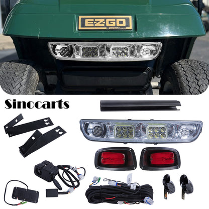 EZ-GO TXT(1996-2013) LED Deluxe LIGHT BAR KIT 12-48 volt