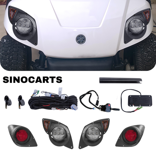 YAMAHA Drive LED Hi-Low Beam Deluxe Light Kit with Brake Pad 12-48 volt