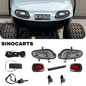 EZ-GO TXT 2014+ LED High Low Beam Light Kit with brake pads 12-48 volt