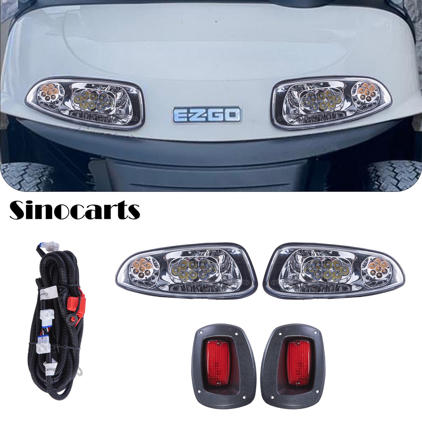 EZ-GO RXV PRE2015 LED Basic Light Kit 12-48 volt