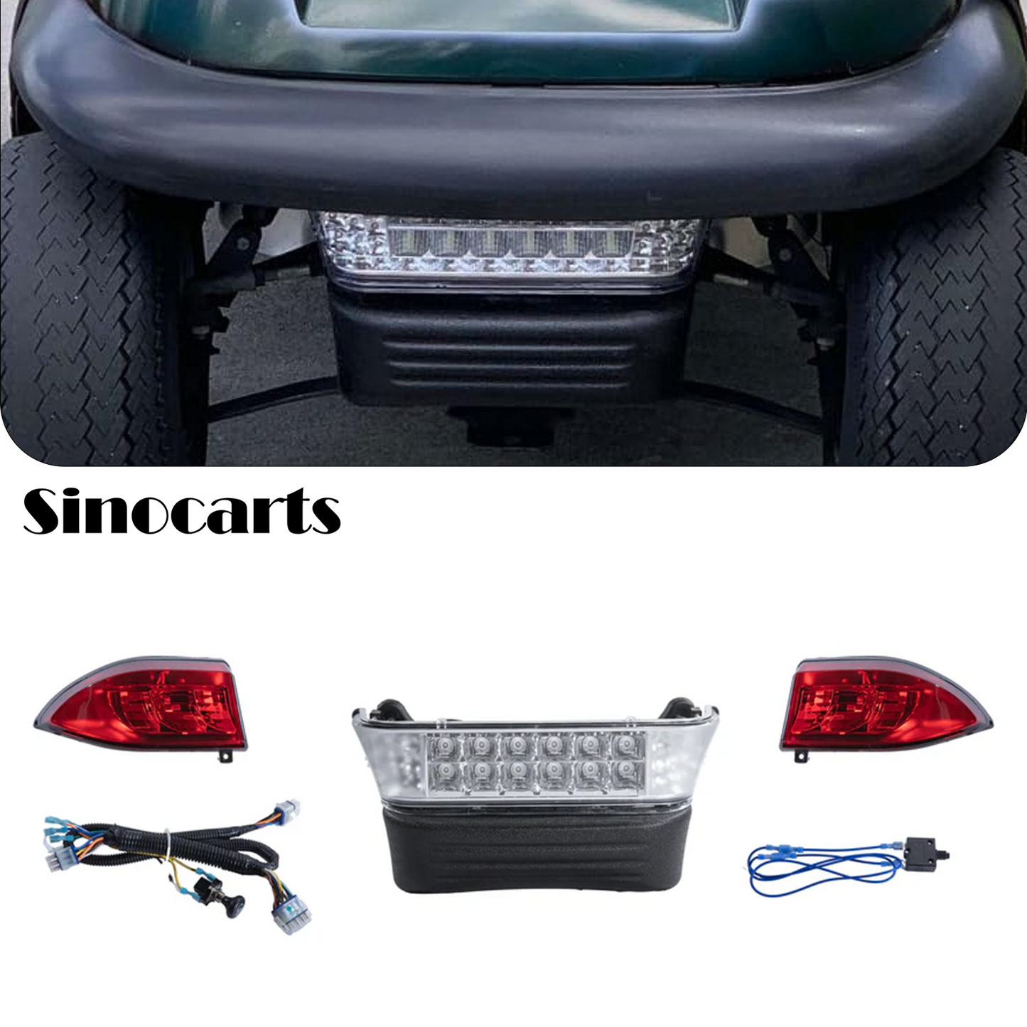 Club Car Precedent 04-08 LED basic Light Kit 12-48 volt