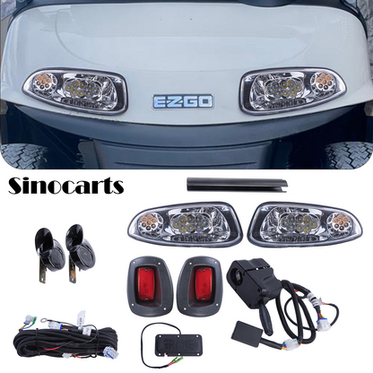 EZ-GO RXV PRE2015 LED Hi-Low Beam Deluxe Light Kit 12-48 volt