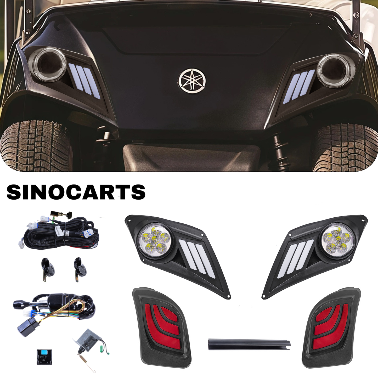 YAMAHA Drive2 2017+ LED Deluxe Light Kit 12-48 volt