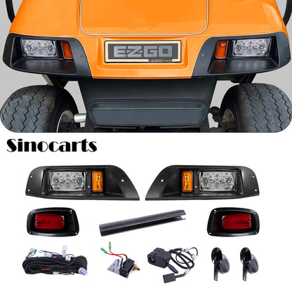 EZ-GO TXT PRE2013 LED High Low Beam Light Kit with mechanical brake 12-48 volt