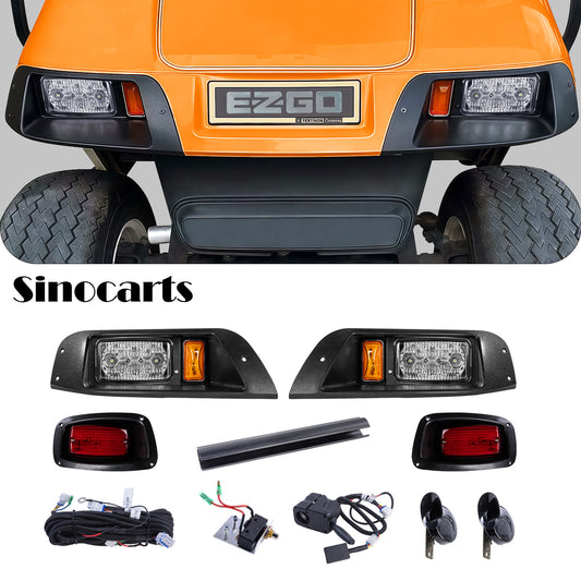 EZ-GO TXT PRE2013 LED High Low Beam Light Kit with mechanical brake 12-48 volt