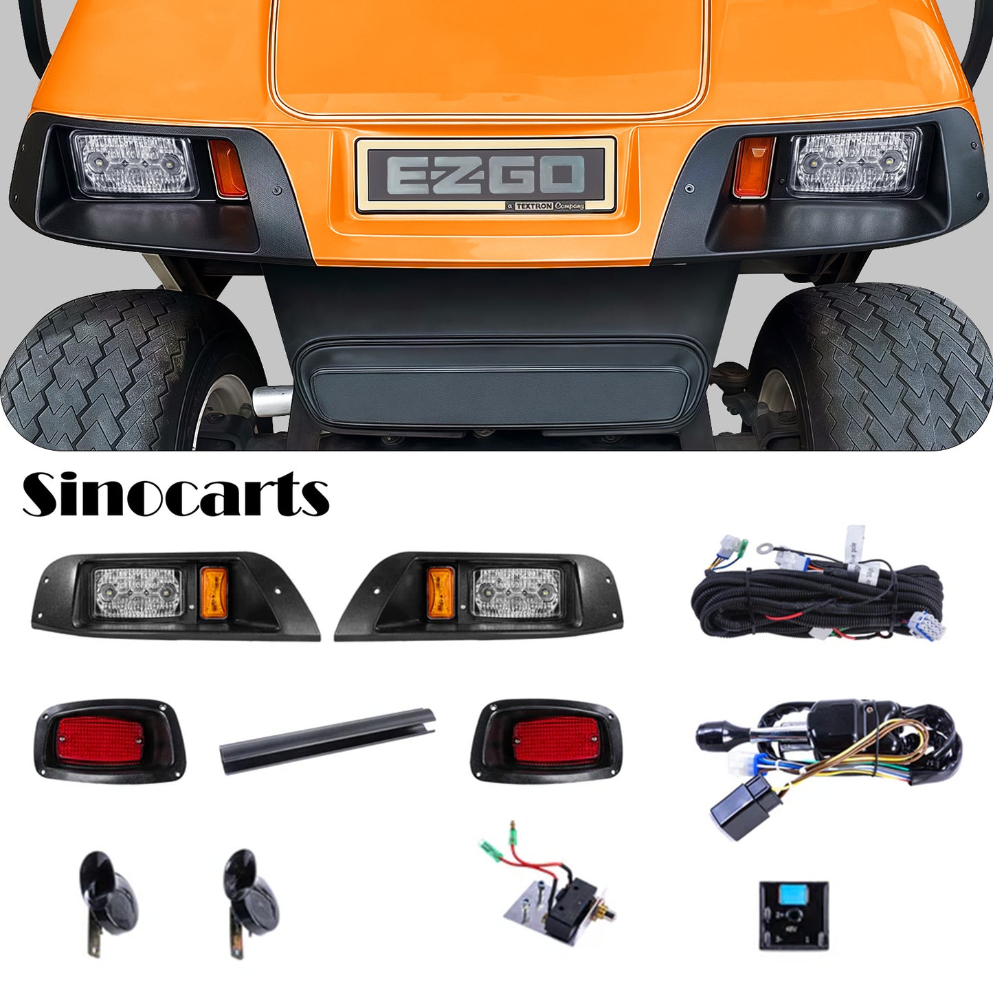 EZ-GO TXT PRE2013 LED Deluxe Light Kit 12-48 volt