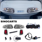 EZ-GO RXV 2016+ LED High Low Beam Light Kit with Brake Pad 12-48 volt