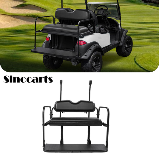Club car TEMPO/PRECEDNENT Black Rear Seat