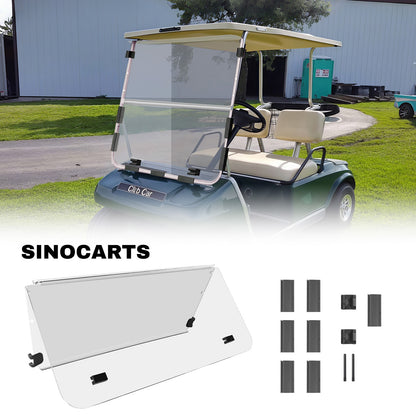 Club Car DS NEW 00.5-UP Windshield (clear/PMMA)