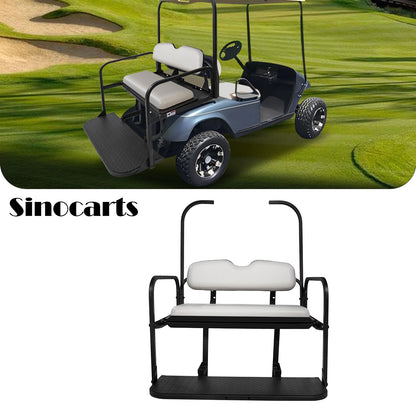 EZGO TXT  White Rear Seat