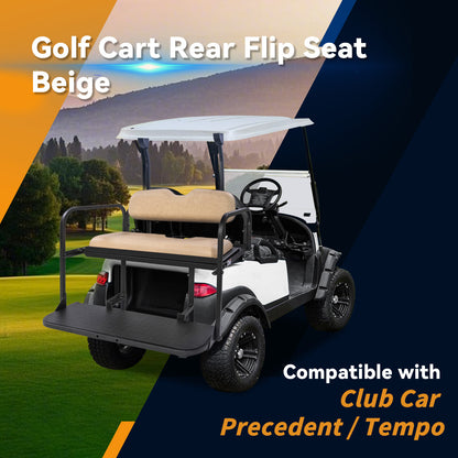 Club car TEMPO/PRECEDNENT Beige Rear Seat