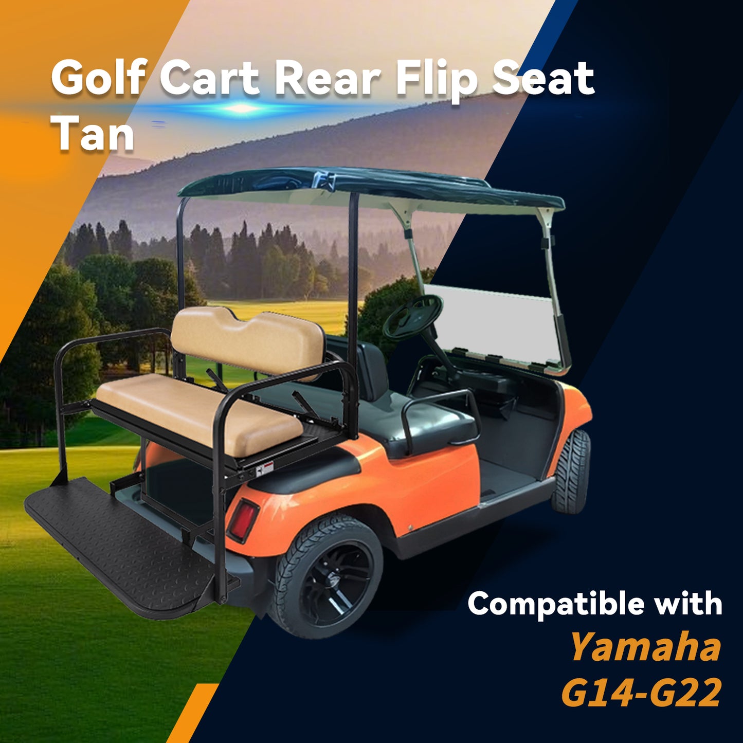 YAMAHA G22 Tan Rear Seat