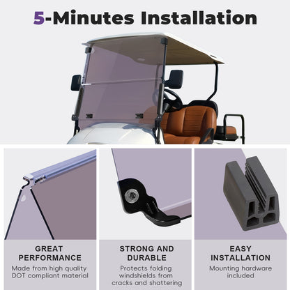 Club Car Tempo/Precedent Windshield (tinted/PMMA)