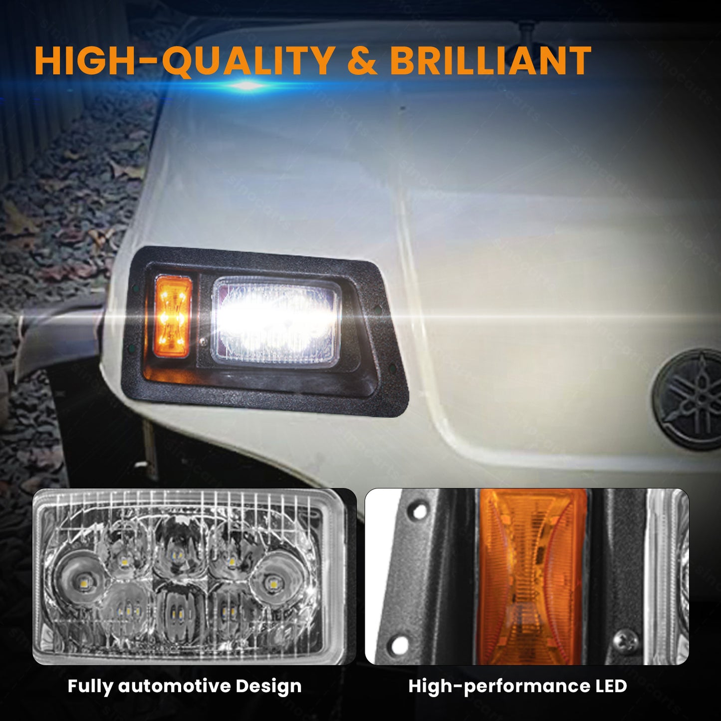 YAMAHA G-22 LED Deluxe Light Kit 12-48 volt