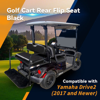YAMAHA DRIVE 2 Black Rear Seat