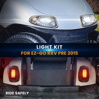 EZ-GO RXV PRE2015 LED Deluxe Light Kit 12-48 volt