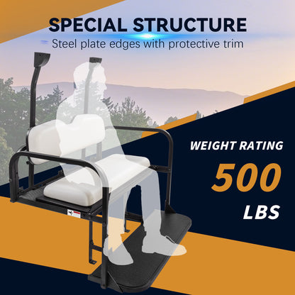 Club car TEMPO/PRECEDNENT White Rear Seat