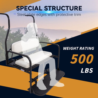 Club car DS NEW 00.5-07 White Rear Seat