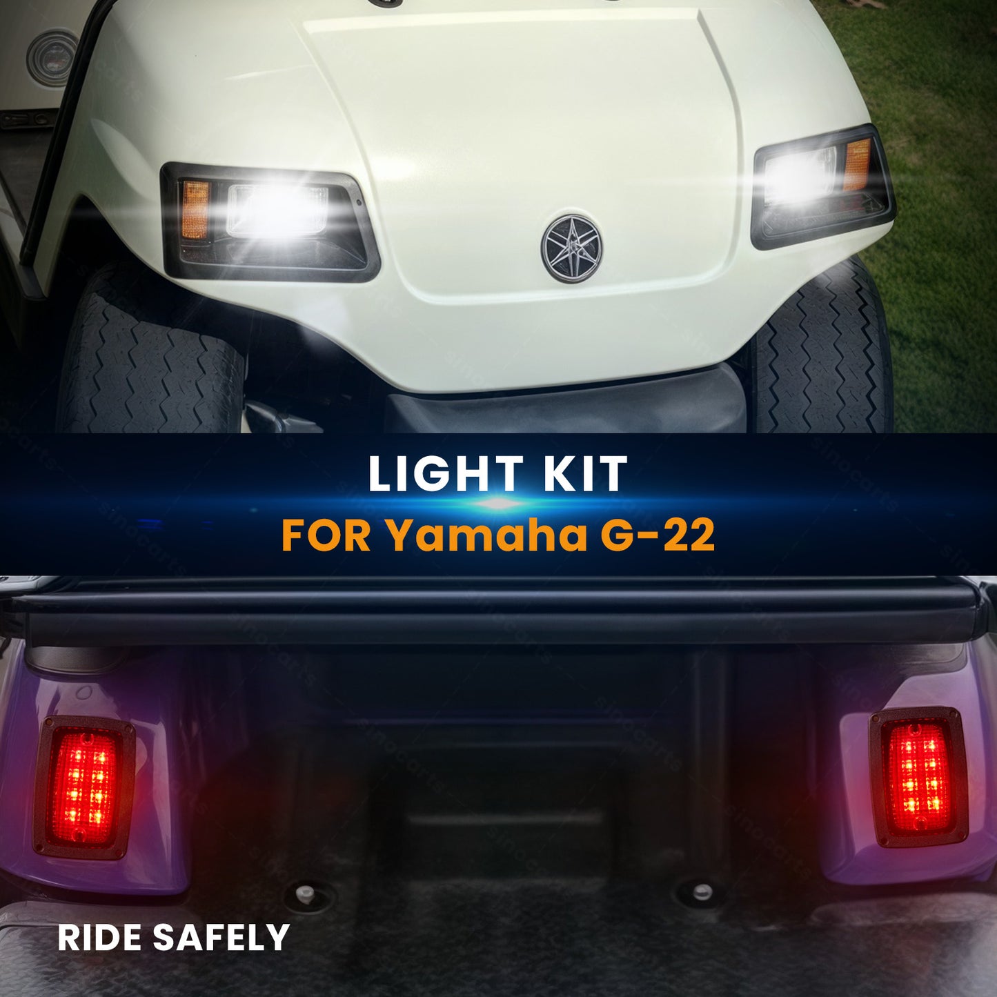 YAMAHA G-22 LED Deluxe Light Kit 12-48 volt