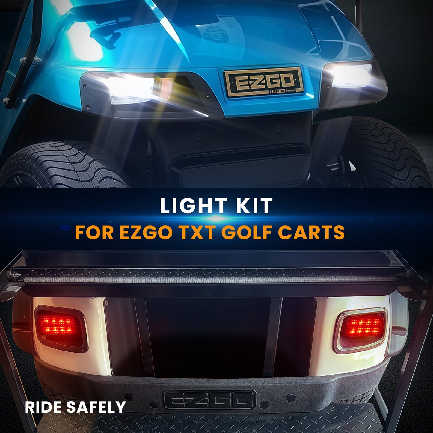 EZ-GO TXT PRE2013 LED Basic Light Kit 12-48 volt