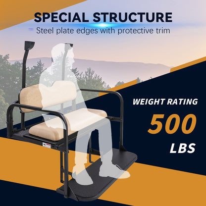 Club car TEMPO/PRECEDNENT Beige Rear Seat