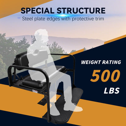 YAMAHA DRIVE (G29) BLACK Rear Seat