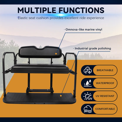 YAMAHA DRIVE (G29) BLACK Rear Seat