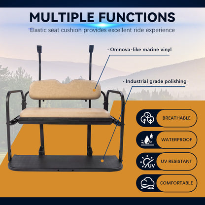 Club car TEMPO/PRECEDNENT Beige Rear Seat