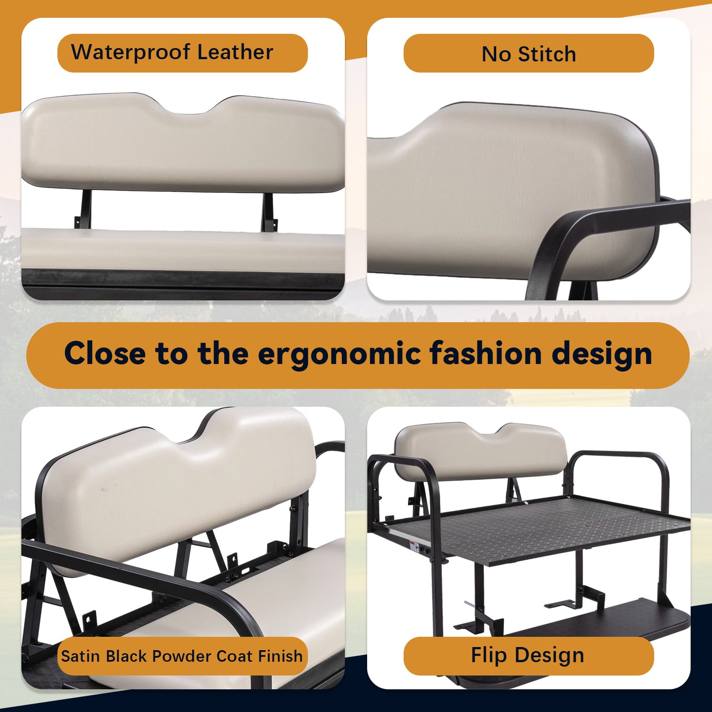 YAMAHA DRIVE 2 STONE Rear Seat