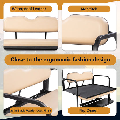 Club Car DS OLD 82-00.5 Buff Rear Seat