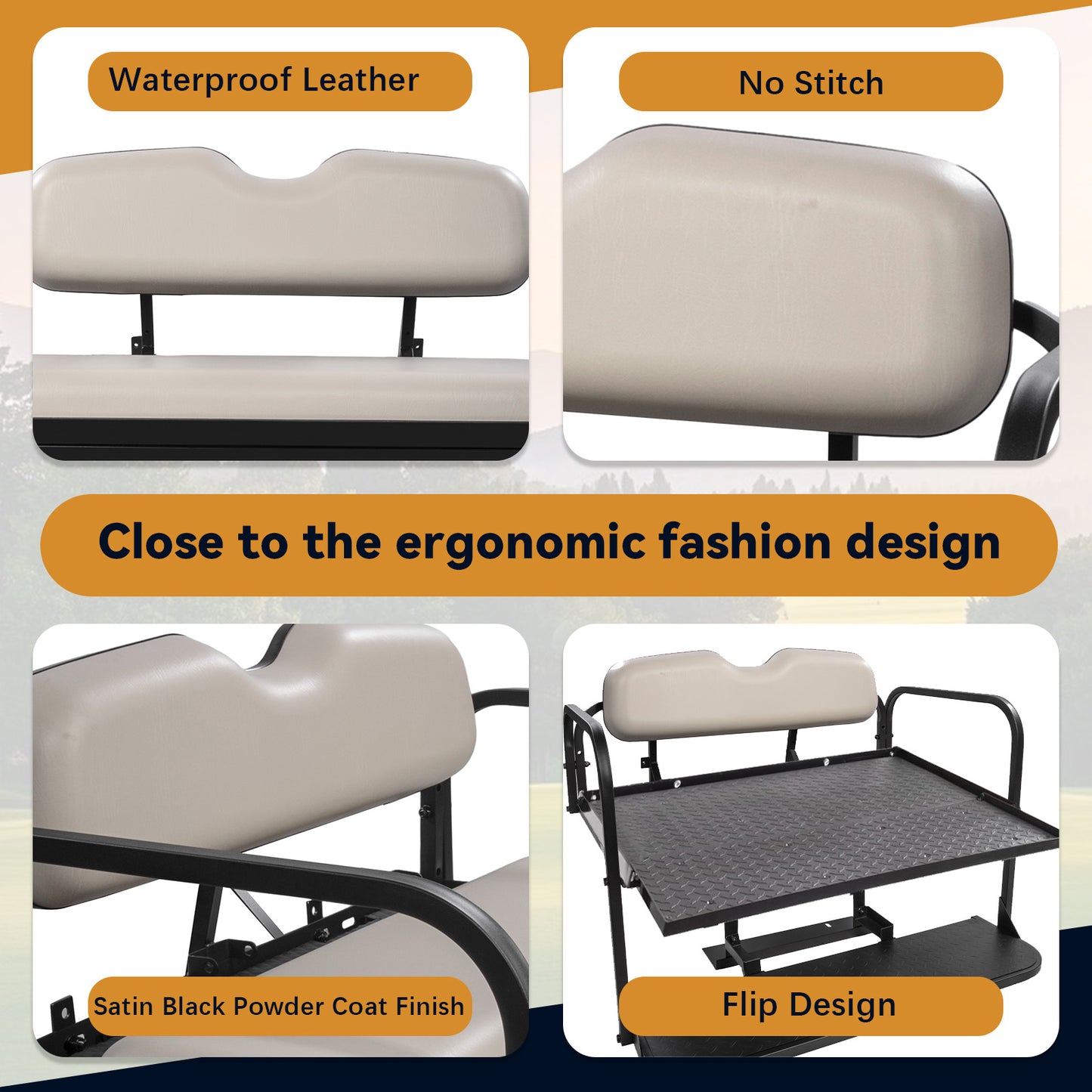 YAMAHA DRIVE (G29) STONE Rear Seat