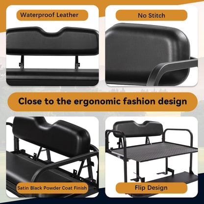 YAMAHA DRIVE 2 Black Rear Seat