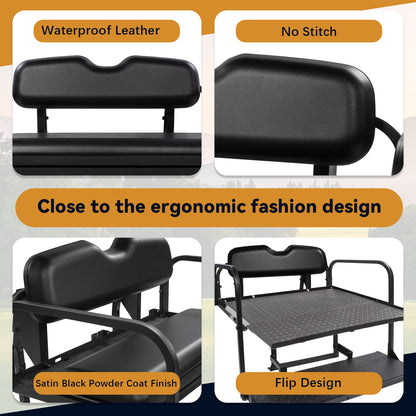 EZGO RXV BLACK Rear Seat