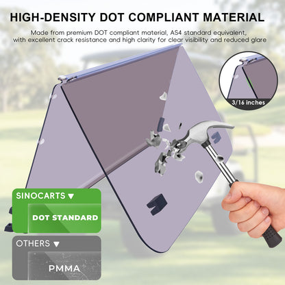 YAMAHA G22 Windshield (tinted/PMMA)