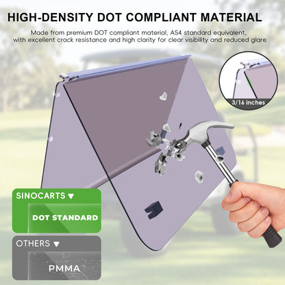 Club Car DS NEW 00.5-UP Windshield (tinted/PMMA)