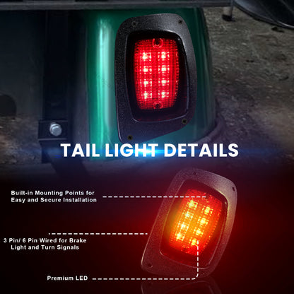 EZ-GO RXV 2016+ LED Deluxe Light Kit 12-48 volt