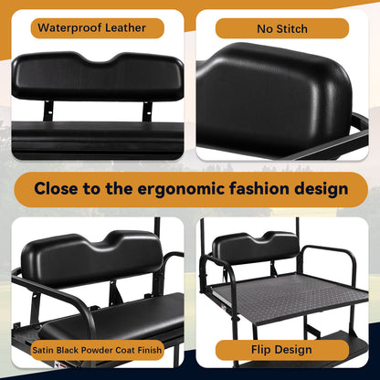 EZGO TXT BLACK Rear Seat