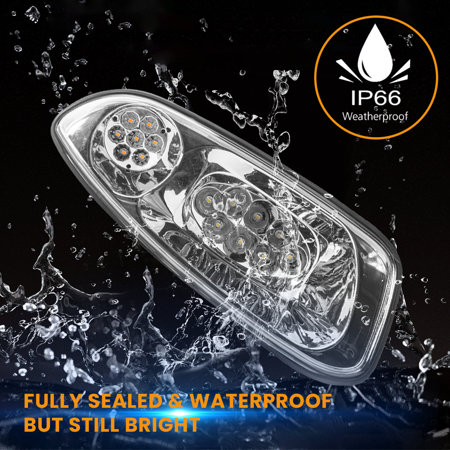 EZ-GO RXV 2016+ LED Basic Light Kit 12-48 volt