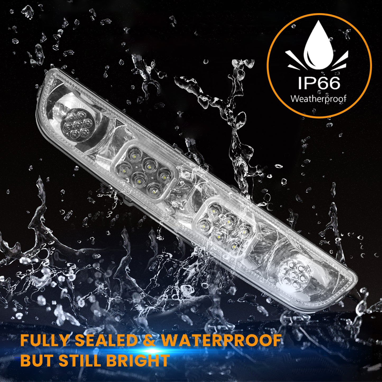 EZ-GO TXT(1996-2013) LED Basic LIGHT BAR KIT 12-48 volt