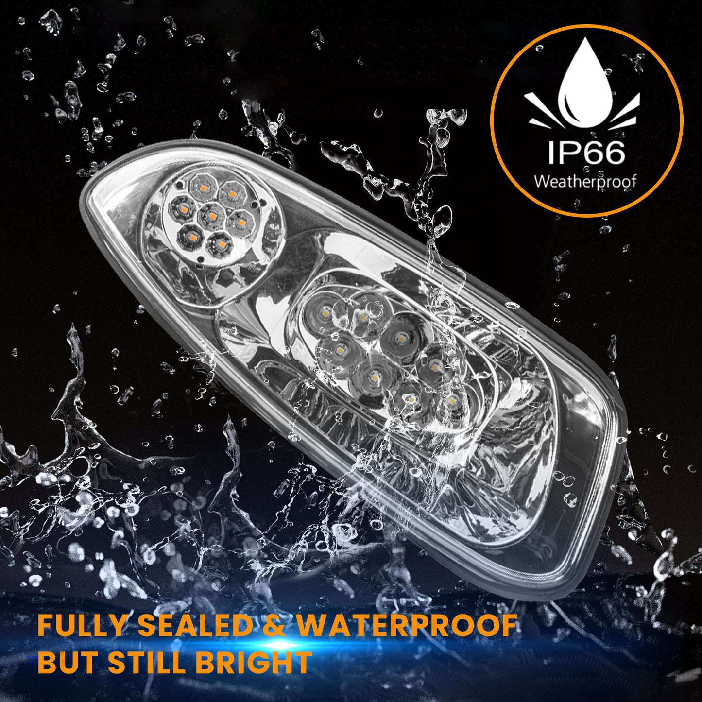 EZ-GO RXV 2016+ LED Deluxe Light Kit 12-48 volt