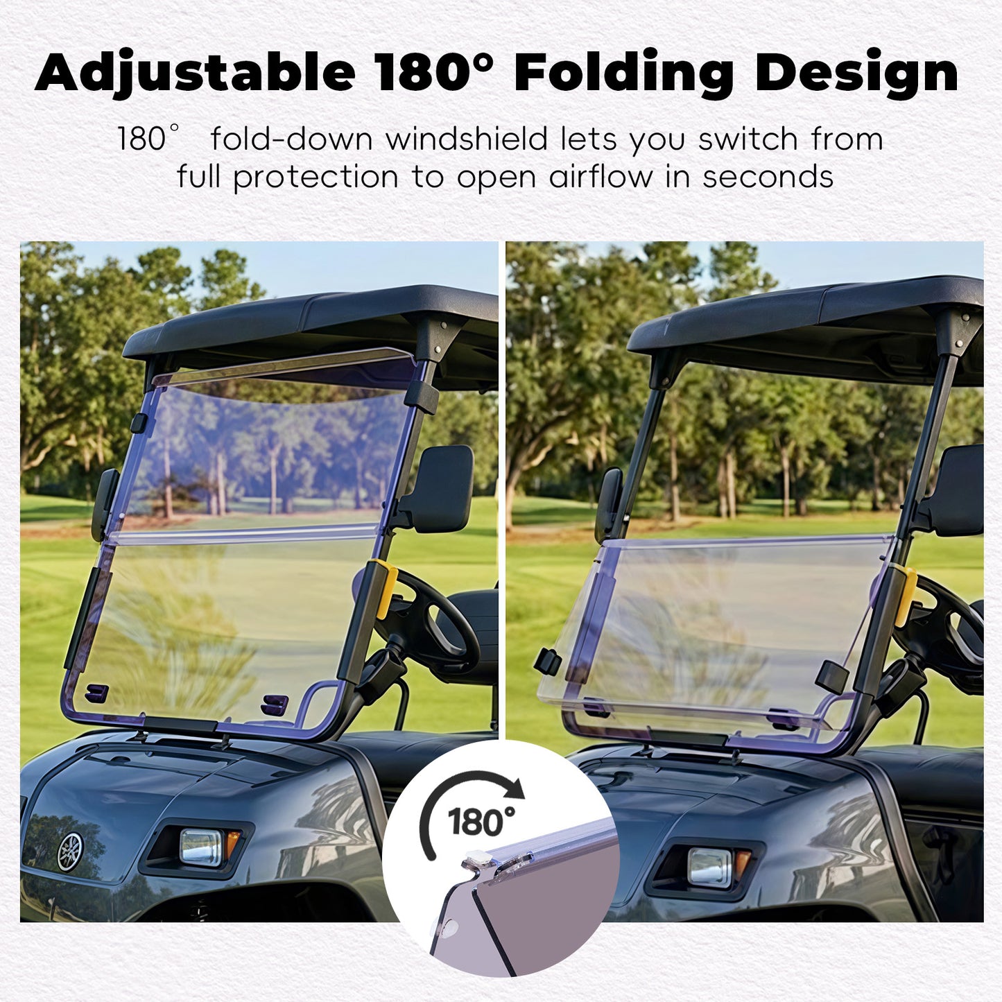 YAMAHA G22 Windshield (tinted/PMMA)