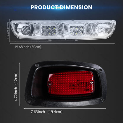 EZ-GO TXT(1996-2013) LED Basic LIGHT BAR KIT 12-48 volt