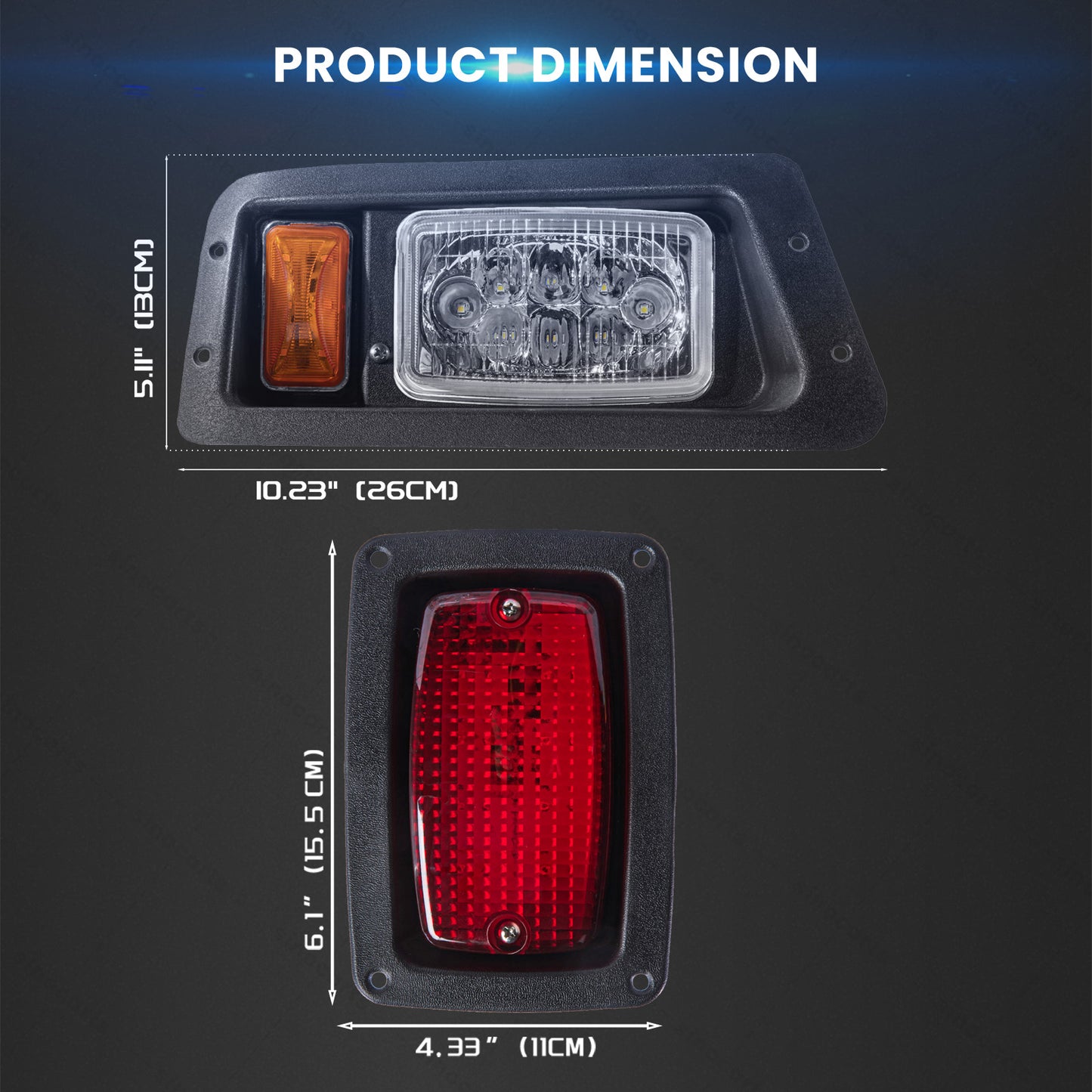 YAMAHA G-22 LED Deluxe Light Kit 12-48 volt