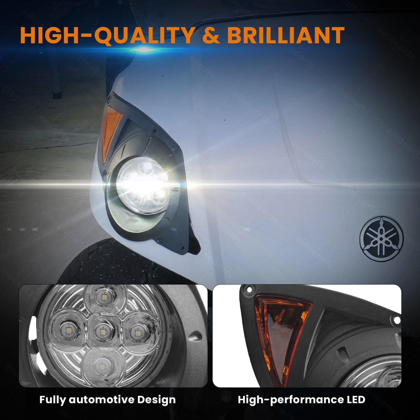 YAMAHA DRIVE LED Deluxe Light Kit 12-48 volt