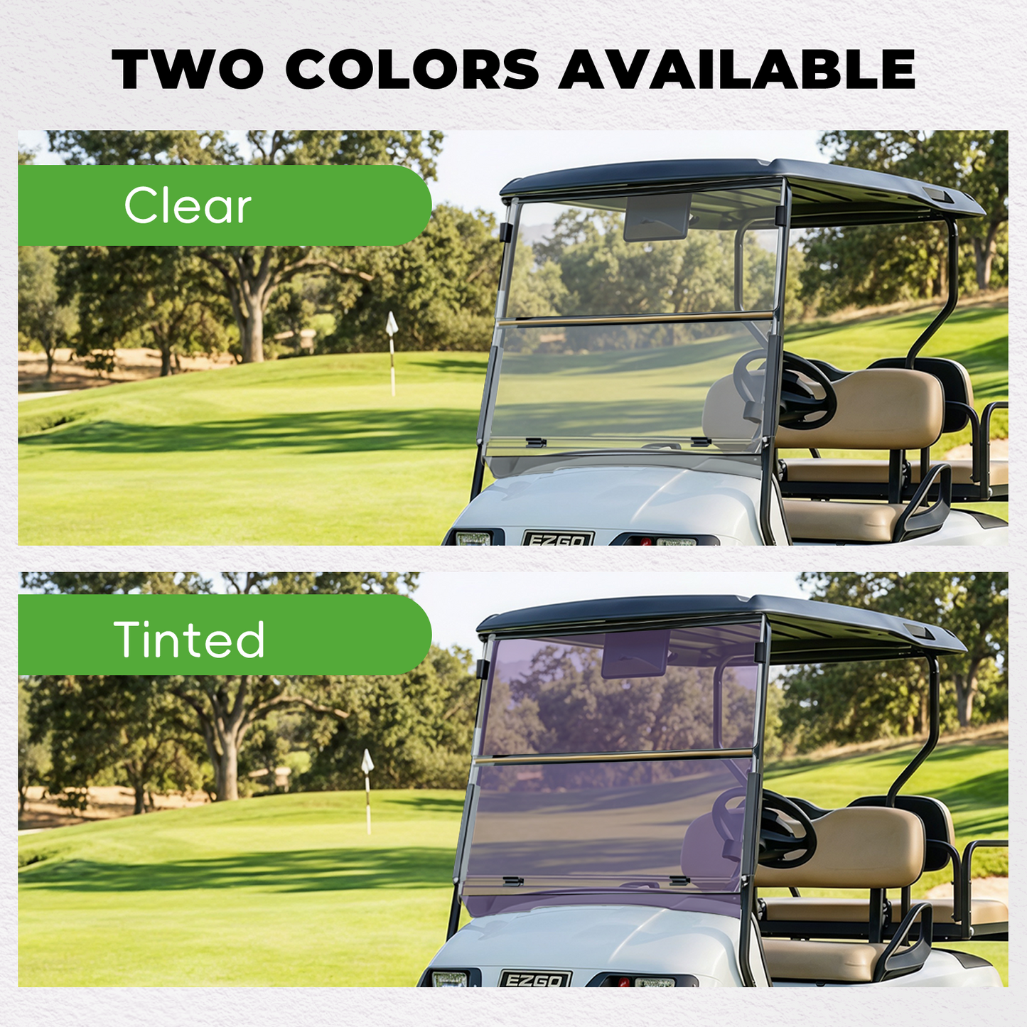 EZ-GO TXT PRE2013 Windshield (clear/PMMA)