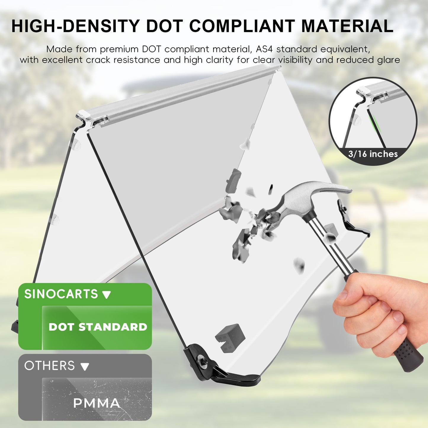 YAMAHA DRIVE/G29 Windshield (clear/PMMA)