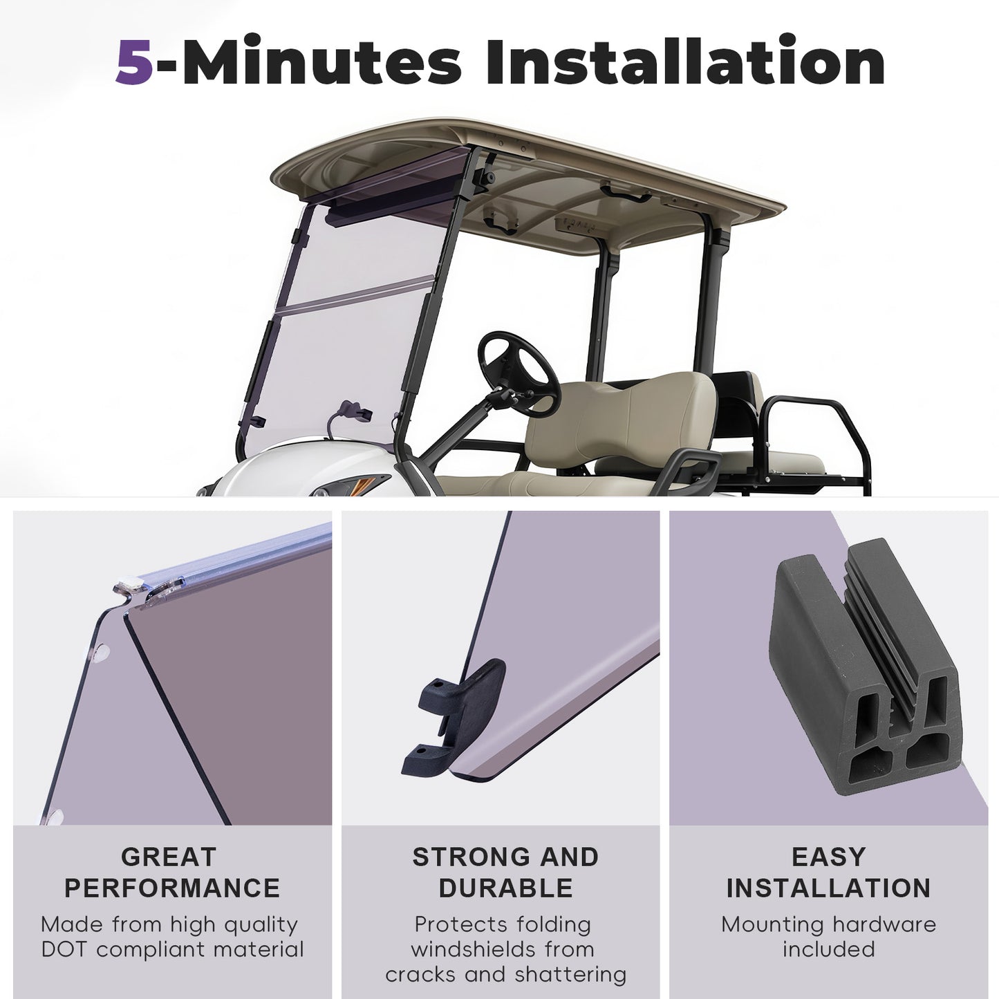 YAMAHA DRIVE/G29 Windshield (tinted/PMMA)